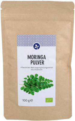 Moringa 100 % Blattpulver Bio 100 G Pulver von Aleavedis Naturprodukte Gmb