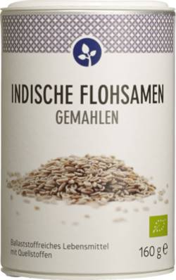 FLOHSAMEN INDISCH gemahlen Bio Pulver 160 g von Aleavedis Naturprodukte GmbH