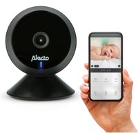 Alecto Smartbaby5 WLAN-Babyphone Kamera Schwarz 128Gb Full-HD 100° Blickwinkel von Alecto