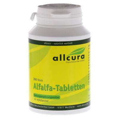 "ALFALFA TABLETTEN 130 Gramm" von "Allcura Naturheilmittel GmbH"