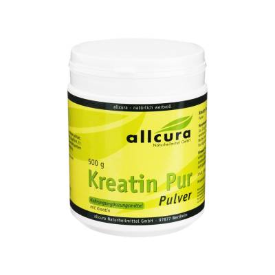 "KREATIN PUR Pulver Premium Qualität 500 Gramm" von "Allcura Naturheilmittel GmbH"