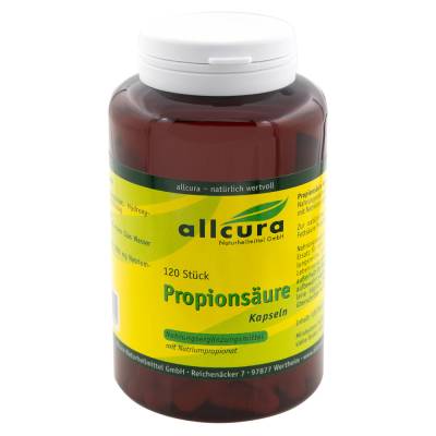 allcura Propionsäure 500 mg Kapseln von Allcura Naturheilmittel GmbH