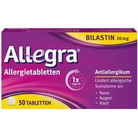 Allegra - schnell bei Heuschnupfen & ganzjÃ¤hrigen Allergien von Allegra