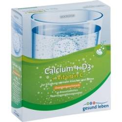 GESUND LEBEN Calcium 800 mg+D3+Vitamin C Br.-Tabl. 3X10 St von Alliance Healthcare Deutschland GmbH