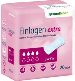 GESUND LEBEN Einlagen extra 20 St von Alliance Healthcare Deutschland GmbH