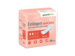 GESUND LEBEN Einlagen mini plus 20 St von Alliance Healthcare Deutschland GmbH