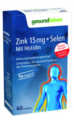 GESUND LEBEN Zink 15 mg+Selen Kapseln 30 g von Alliance Healthcare Deutschland GmbH