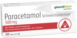 PARACETAMOL Schmerztabletten 20 St von Alliance Healthcare Deutschland GmbH