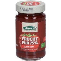 Allos Bio Frucht Pur 75 % Erdbeere von Allos