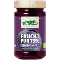 Allos Bio Frucht Pur 75 % Heidelbeere von Allos