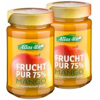 Allos Bio Frucht Pur 75 % Mango von Allos