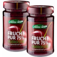 Allos Bio Frucht Pur 75 % Sauerkrische von Allos