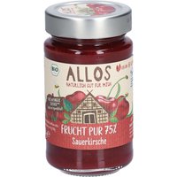 Allos Bio Frucht Pur 75 % Sauerkrische von Allos