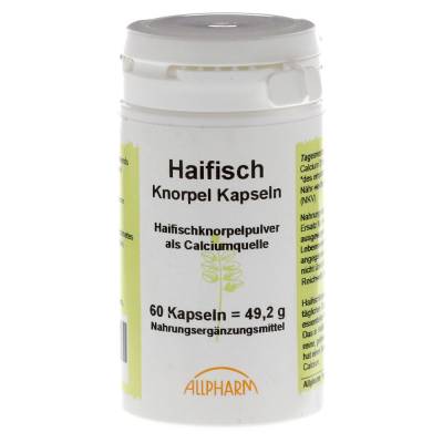 "HAIFISCH KNORPEL Kapseln 60 Stück" von "Allpharm Vertriebs GmbH"