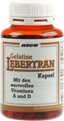LEBERTRAN KAPSELN 500MG von Allpharm Vertriebs GmbH