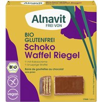 Alnavit Schoko Waffel Riegel vegan glutenfrei von Alnavit