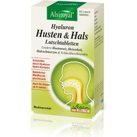 Alsiroyal Hyaluron Hustenreiz Lutschtabletten Doppelpack 60 Stück von Alsiroyal