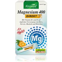 Alsiroyal Magnesium 400 Direkt 40 Stück Zitrone von Alsiroyal