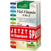 Alsiroyal Viel-Vitamin A-Z Doppelpack 60Kapseln von Alsiroyal