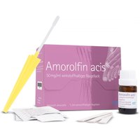 Amorolfin acis 50 mg/ml wirkstoffhalt.Nagellack von Amorolfin