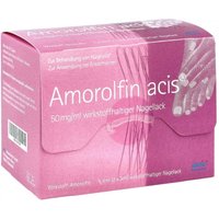 Amorolfin acis 50 mg/ml wirkstoffhalt.Nagellack von Amorolfin