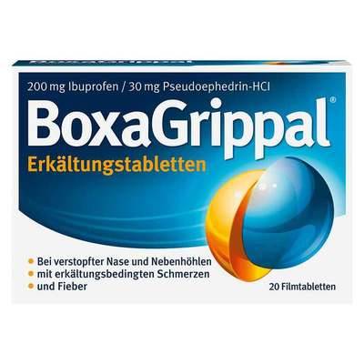 BOXAGRIPPAL Erk�ltungstabletten 200 mg/30 mg FTA 20 St von Angelini Pharma Deutschland GmbH