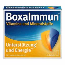 BOXAIMMUN Vitamine und Mineralstoffe Sachets 12X6 g von Angelini Pharma Deutschland GmbH