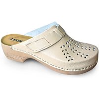 Leon Pu161 Komfortschuhe Beige Größe 36 von Antar