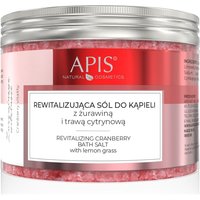 Apis Cranberry Vitality, revitalisierendes Badesalz mit Cranberry und Zitronengras von Apis Natural Cosmetics