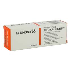 "MEDIHONEY antibakterieller medizinischer Honig Gel 5x20 Gramm" von "ApoFit Arzneimittelvertrieb GmbH"