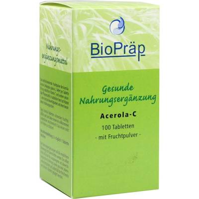 ACEROLA C Tabletten Lutschtabletten von BioPräp Biologische Präparate Handelsgesellschaft mbH