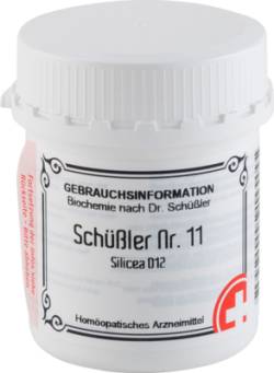 SCH�SSLER NR.11 Silicea D 12 Tabletten 400 St von Apofaktur e.K.