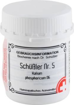 SCH�SSLER NR.5 Kalium phosphoricum D 6 Tabletten 400 St von Apofaktur e.K.