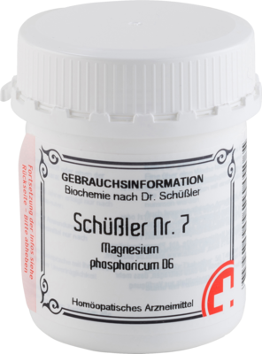 SCH�SSLER NR.7 Magnesium phosphoricum D 6 Tabl. 400 St von Apofaktur e.K.