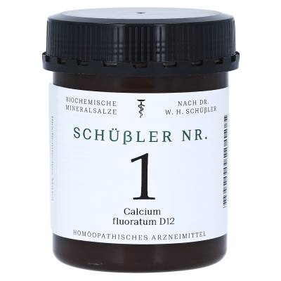 "SCHÜSSLER NR.1 Calcium fluoratum D 12 Tabletten 1000 Stück" von "Apofaktur e.K."