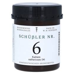 "SCHÜSSLER NR.6 Kalium sulfuricum D 6 Tabletten 1000 Stück" von "Apofaktur e.K."