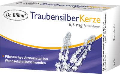 DR.B�HM Traubensilberkerze 6,5 mg Filmtabletten 60 St von Apomedica Pharmazeutische Produkte GmbH