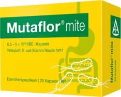 MUTAFLOR mite magensaftresistente Hartkapseln 20 St von Ardeypharm GmbH