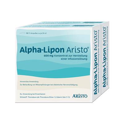 ALPHA LIPON Aristo 600 mg Konz.z.Herst.e.Inf.-Lsg. 10X24 ml von Aristo Pharma GmbH