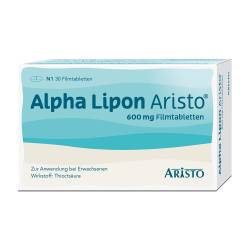 "Alpha Lipon Aristo 600mg Filmtabletten 30 Stück" von "Aristo Pharma GmbH"