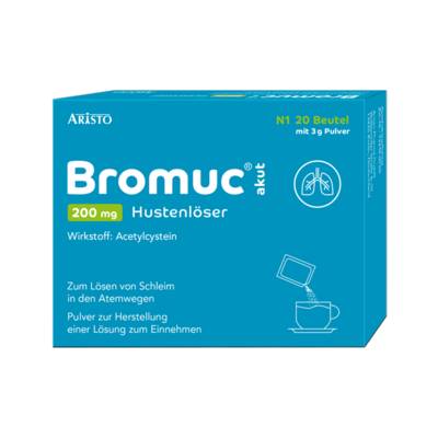 BROMUC akut 200 mg Hustenl�ser Plv.z.H.e.L.z.Einn. 20 St von Aristo Pharma GmbH