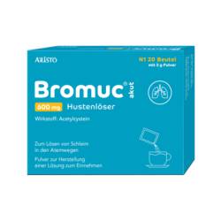 BROMUC akut 600 mg Hustenl�ser Plv.z.H.e.L.z.Einn. 20 St von Aristo Pharma GmbH