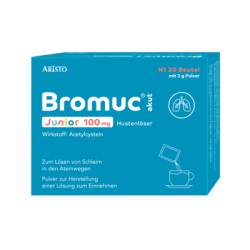 BROMUC akut Junior 100 mg Hustenl�ser P.H.e.L.z.E. 20 St von Aristo Pharma GmbH