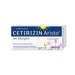 CETIRIZIN Aristo bei Allergien 10 mg Filmtabletten 50 St von Aristo Pharma GmbH