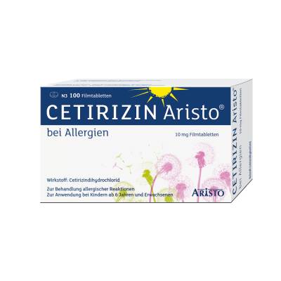 CETIRIZIN Aristo bei Allergien 10 mg von Aristo Pharma GmbH