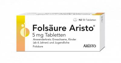 Folsäure Aristo 5mg von Aristo Pharma GmbH