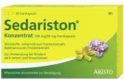 Sedariston Konzentrat 30 Kapseln von Aristo Pharma GmbH