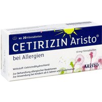 Cetirizin Aristo bei Allergien 10 mg Filmtabletten von Aristo