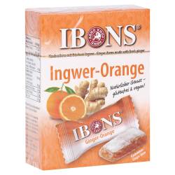 IBONS Ingwer Orange Box Kaubonbons 60 g Bonbons von Arno Knof GmbH