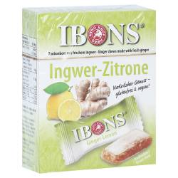 IBONS Ingwer Zitrone Box Kaubonbons 60 g Bonbons von Arno Knof GmbH